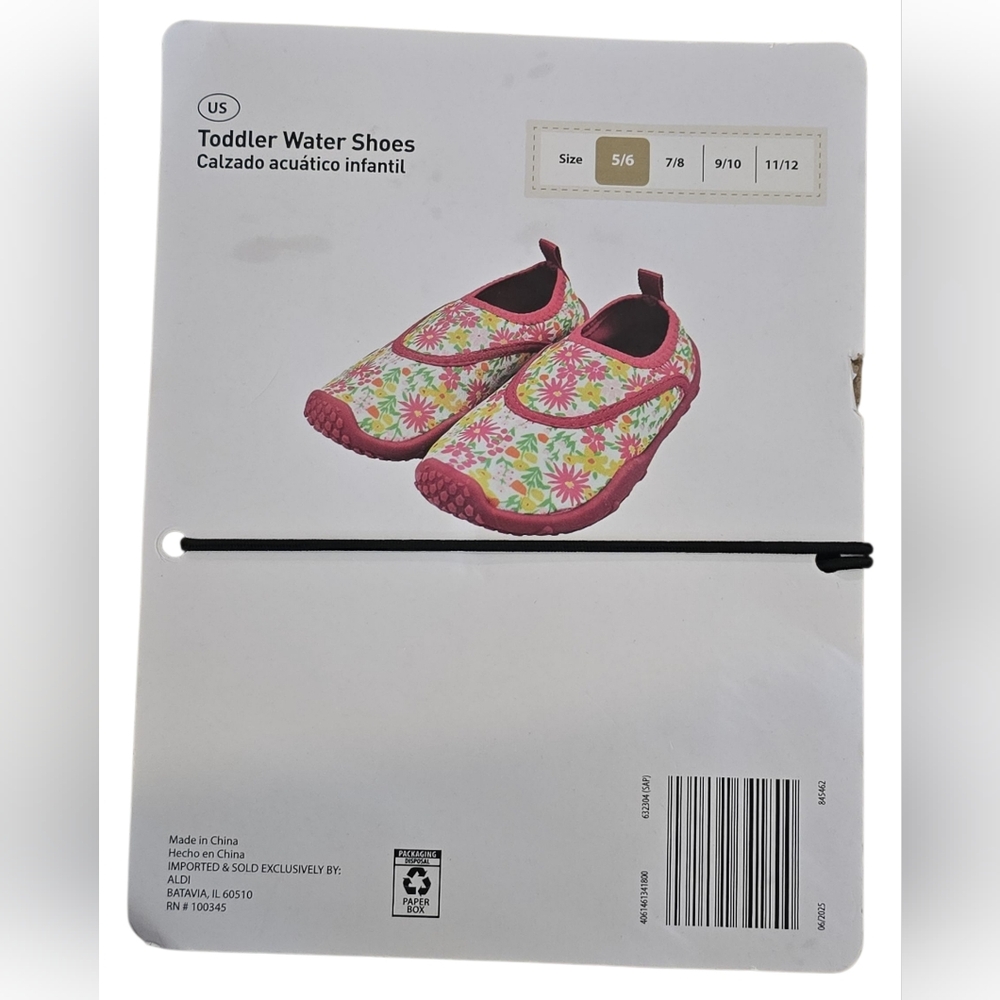 Girls Floral Water Shoes - Picture 4 of 5